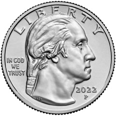 Photograph of a U.S. quarter