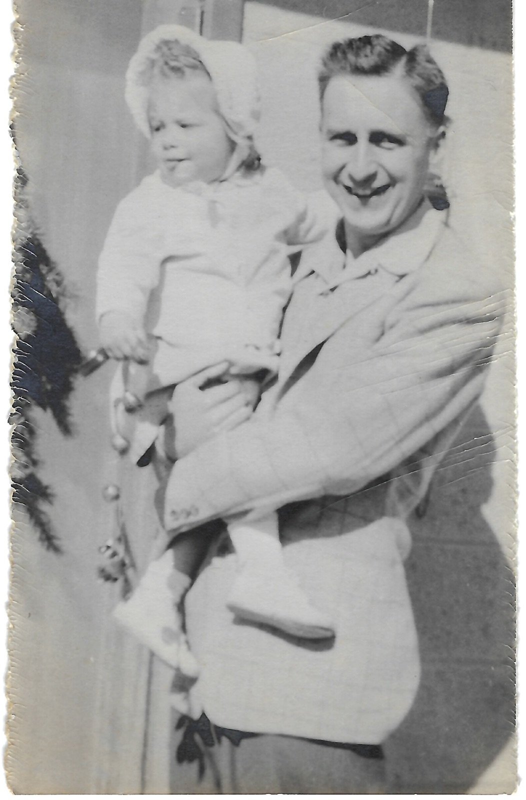 Jack holding young Betty