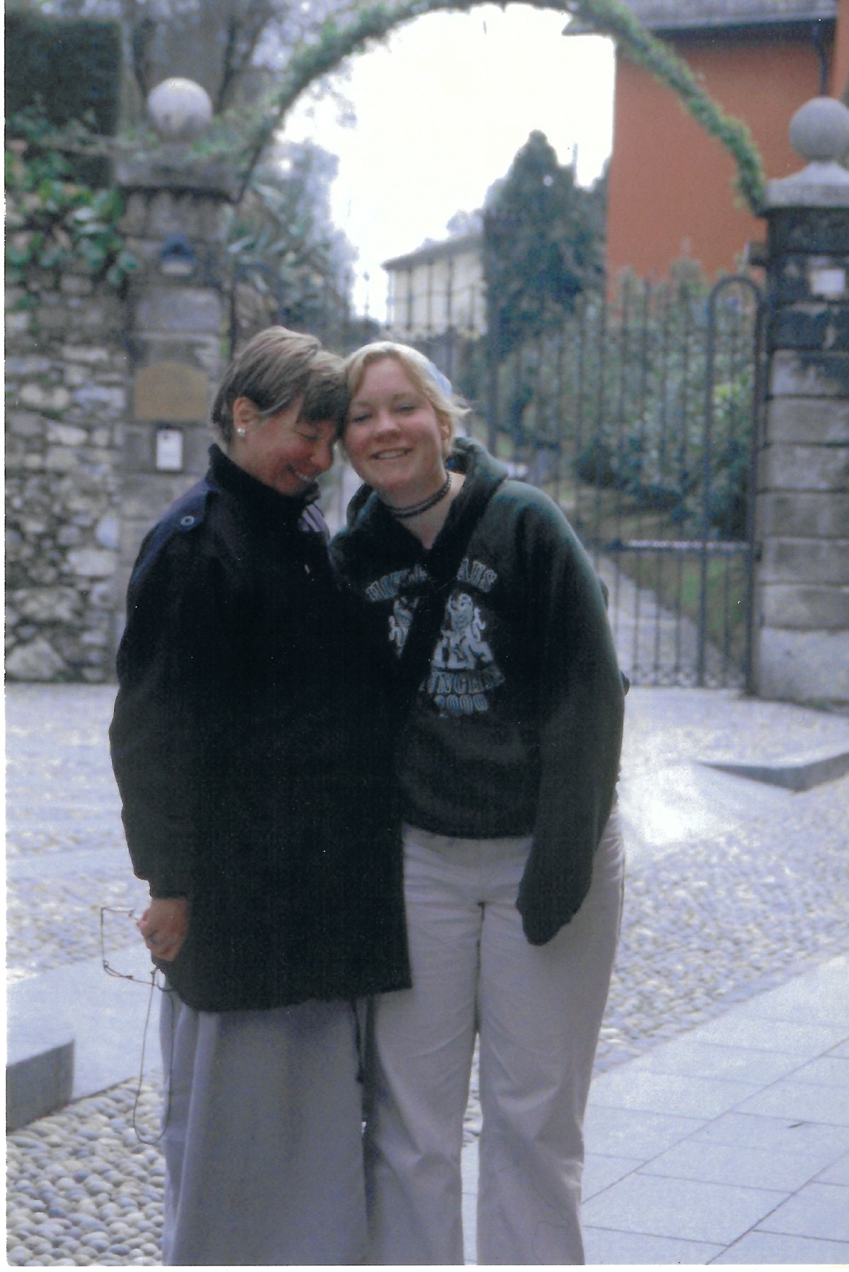 Betty in Bellagio, Italy