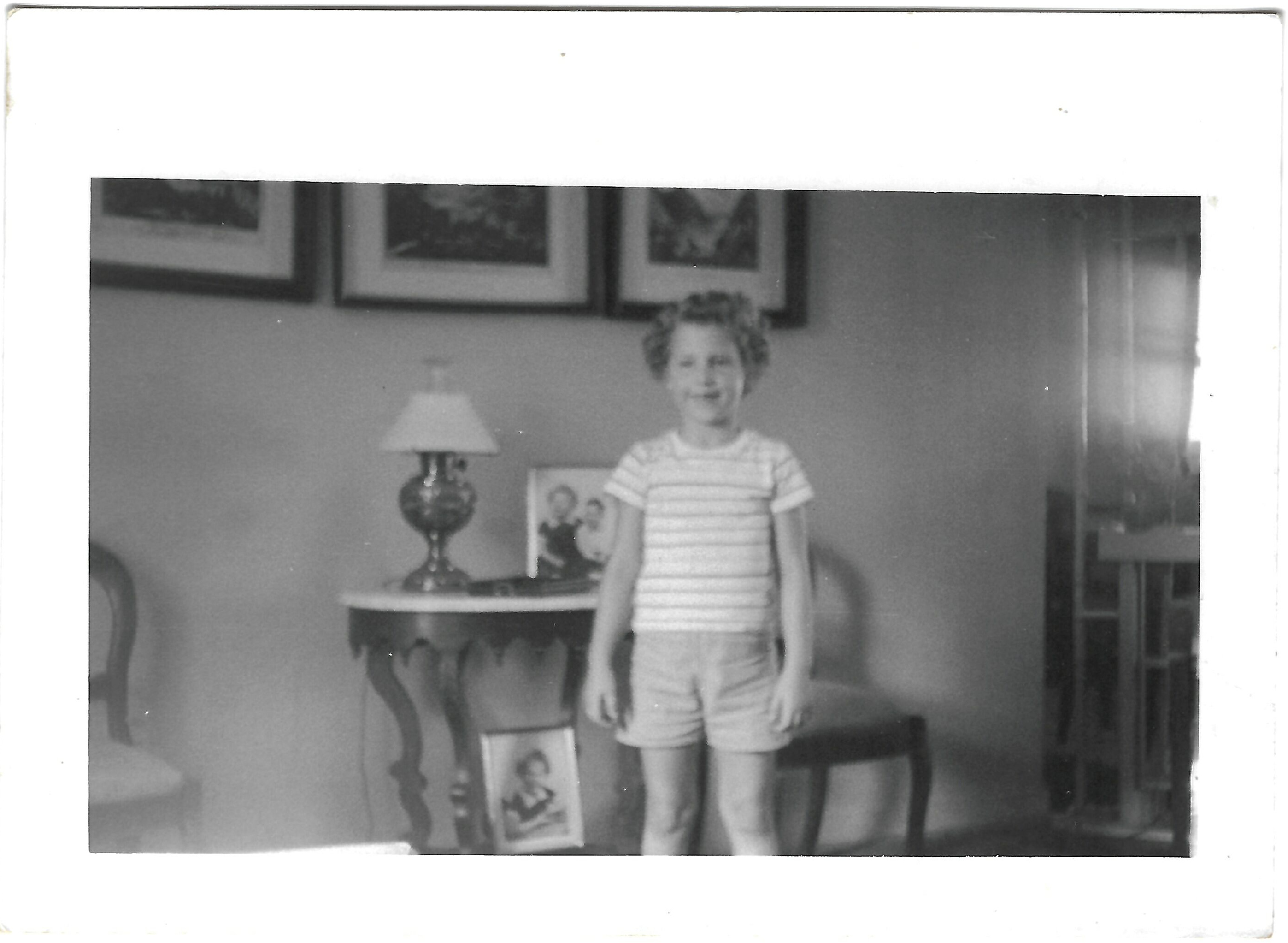 Betty, about seven years old, at Redstone Arsenal, circa 1958–1959.
