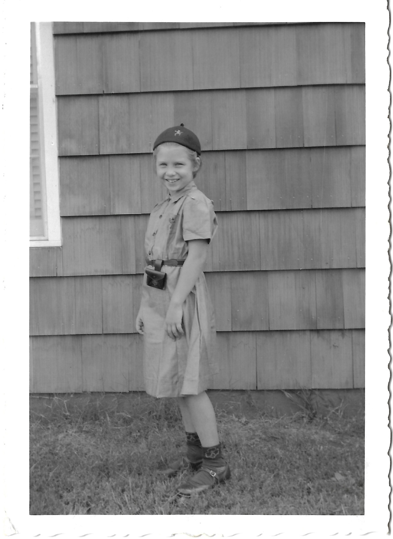 Betty as a Brownie in Huntsville