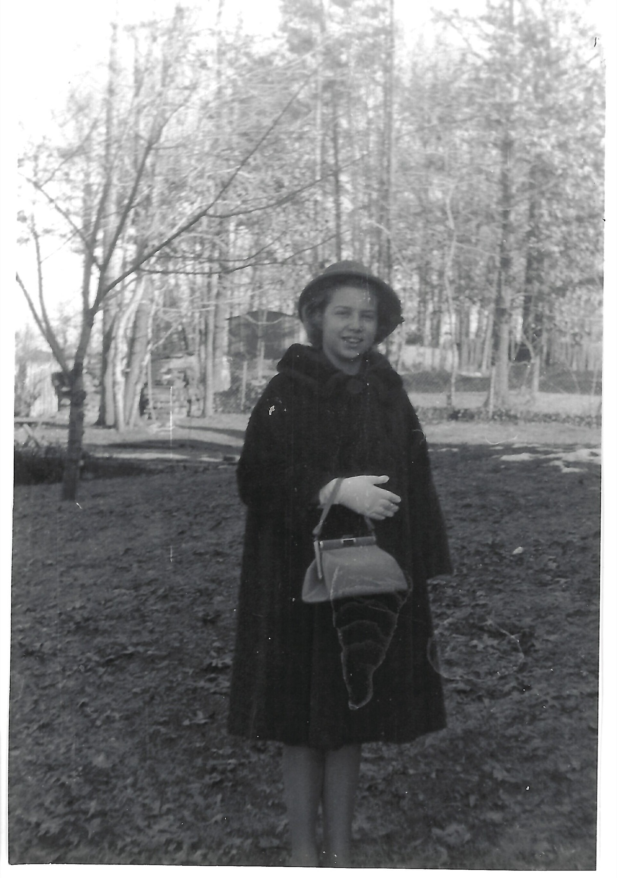 Betty outdoors; date not confirmed