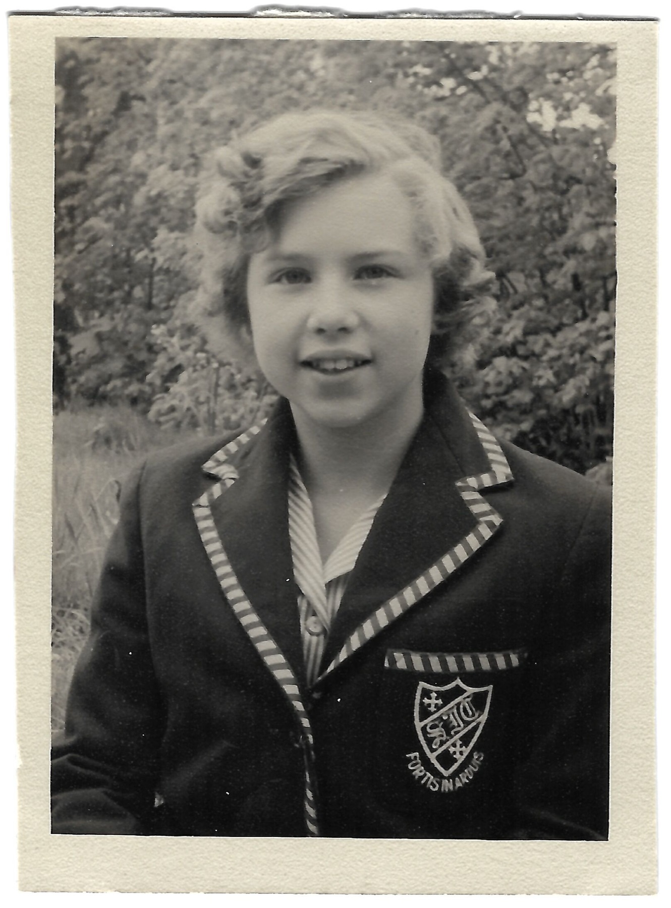 Betty at school in England