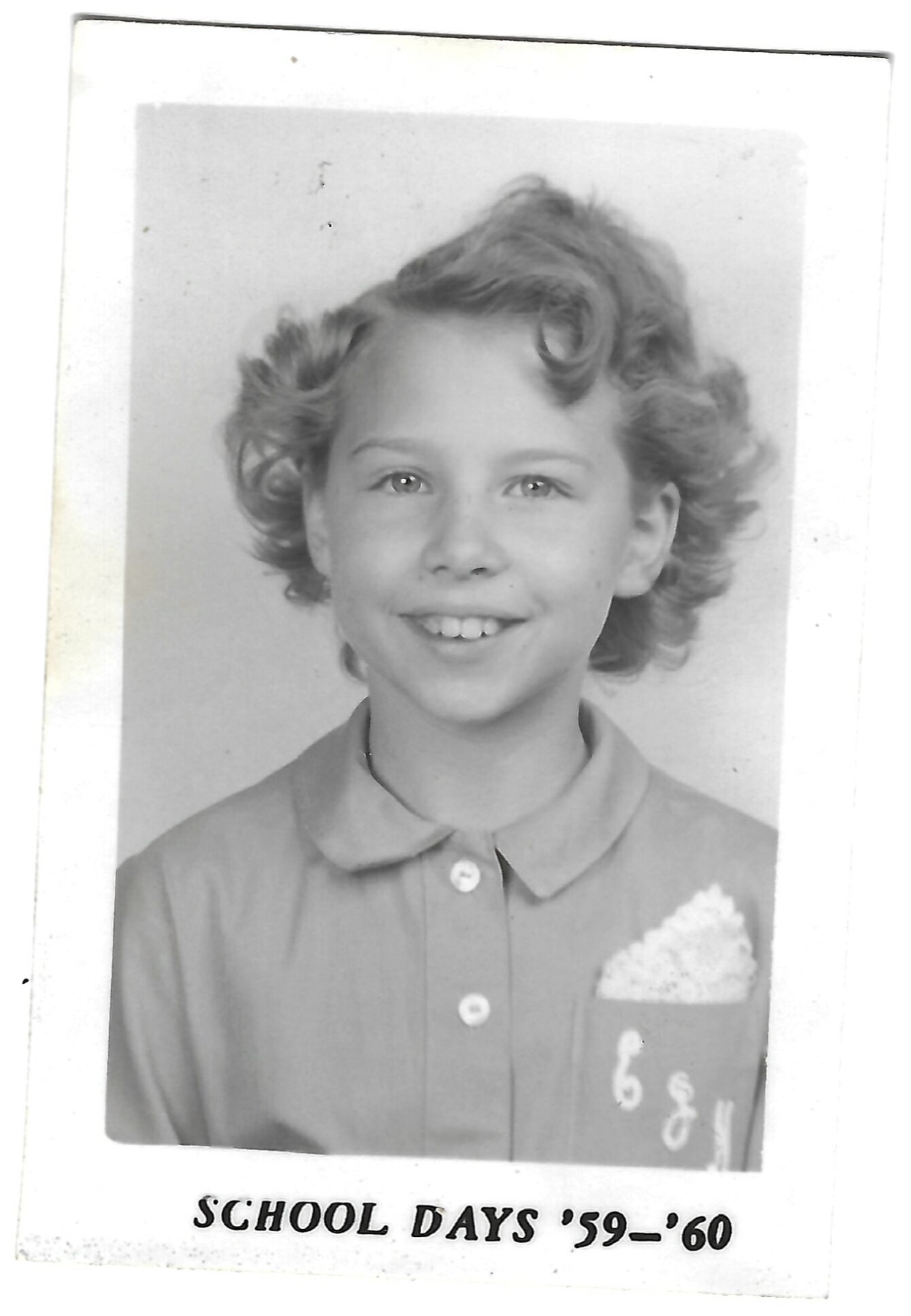 Betty’s school portrait