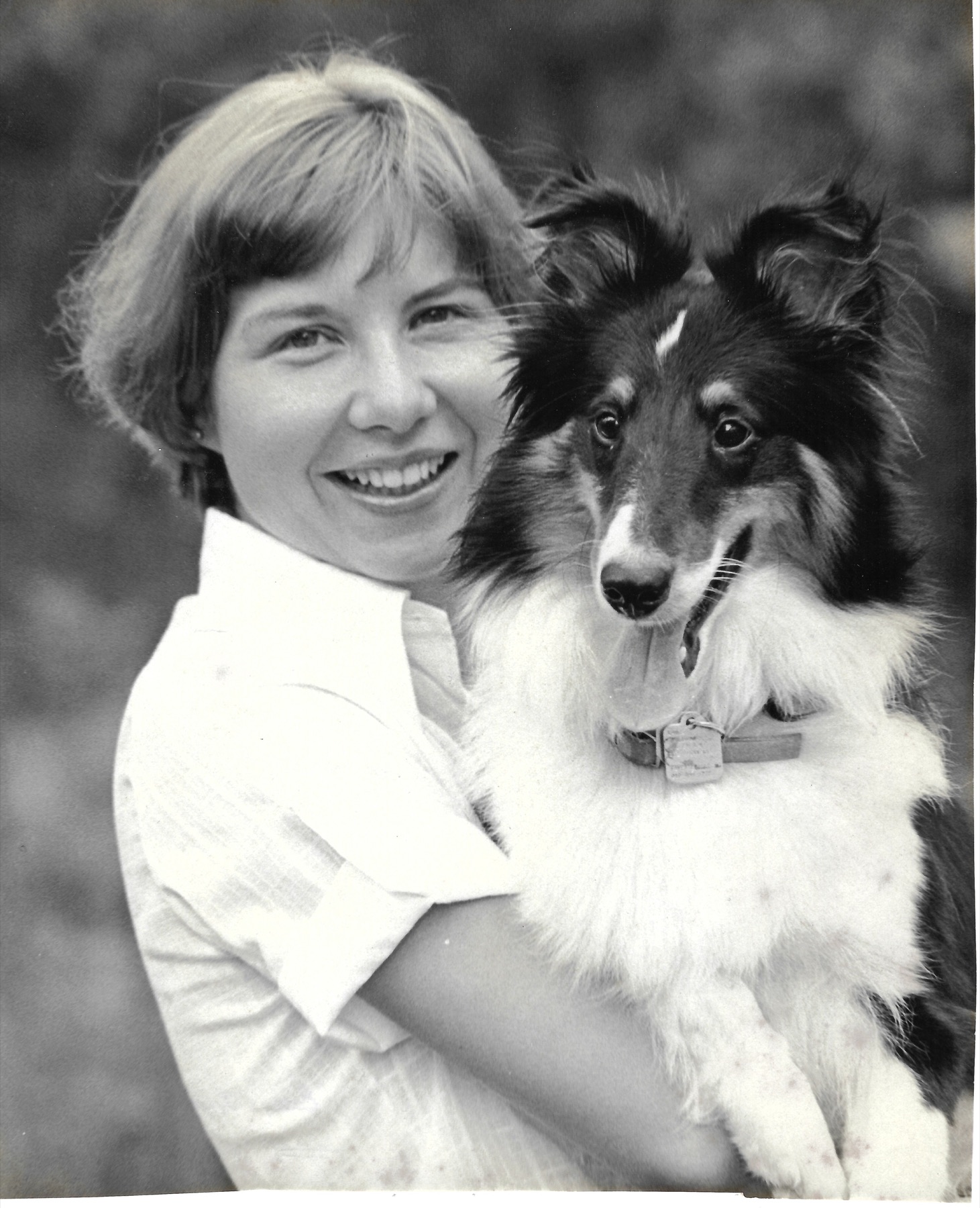 Betty with Lance, photographed by David L. Emison