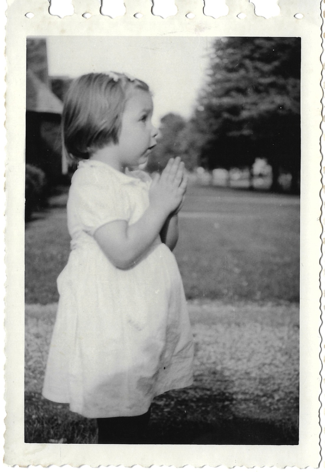 Betty praying