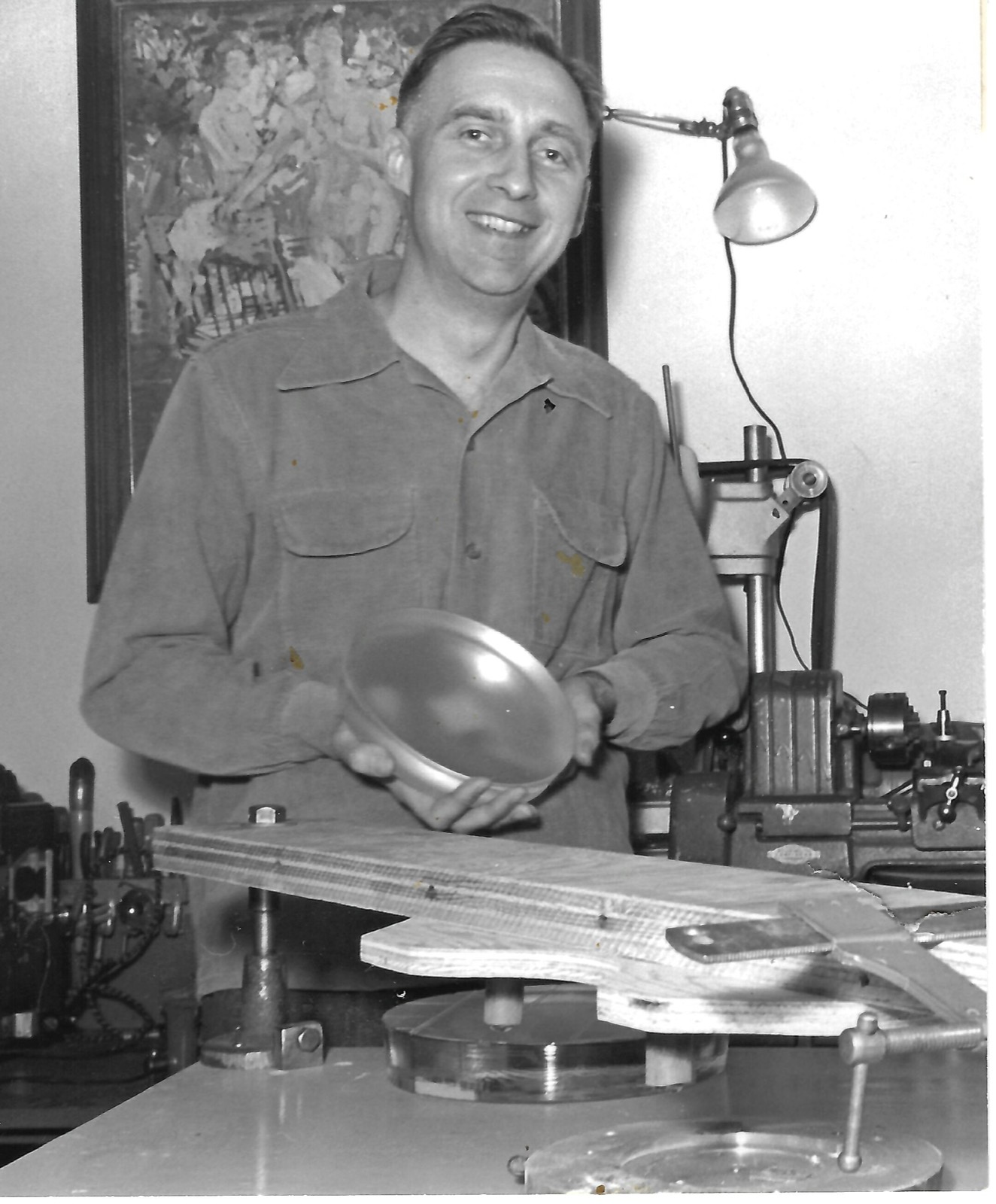 Jack at a workbench