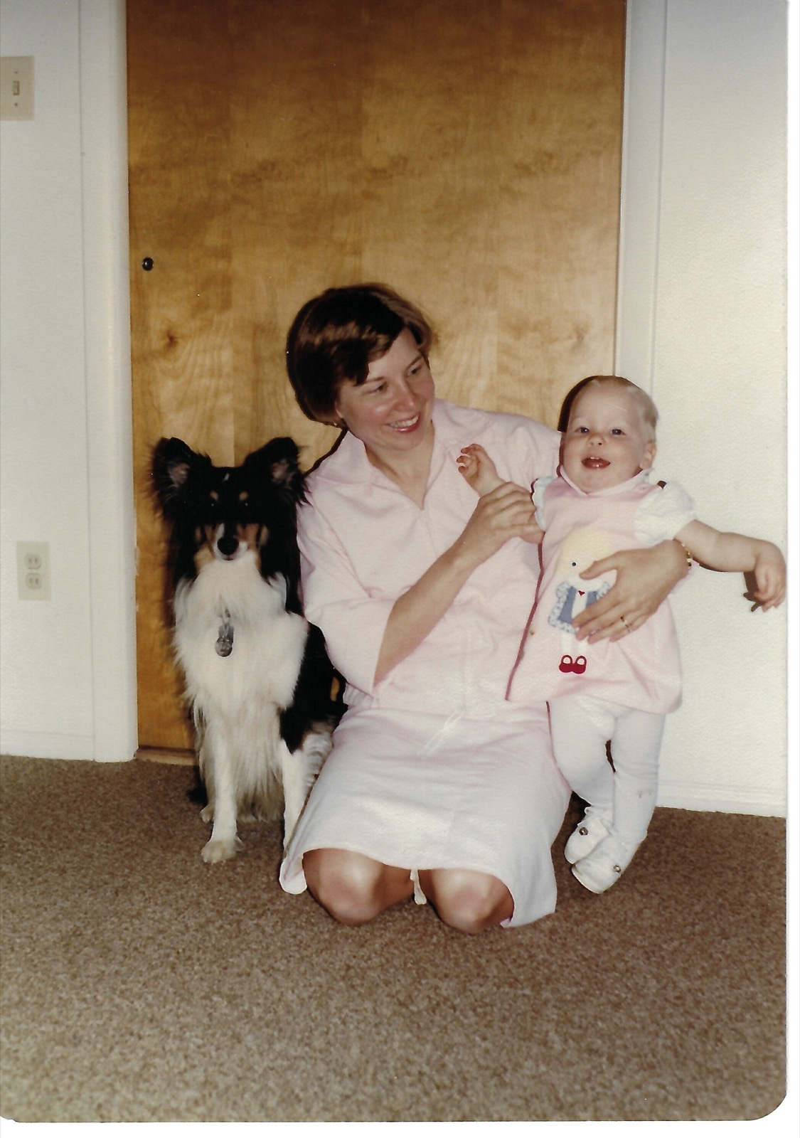Betty, Eileen, and Lance indoors