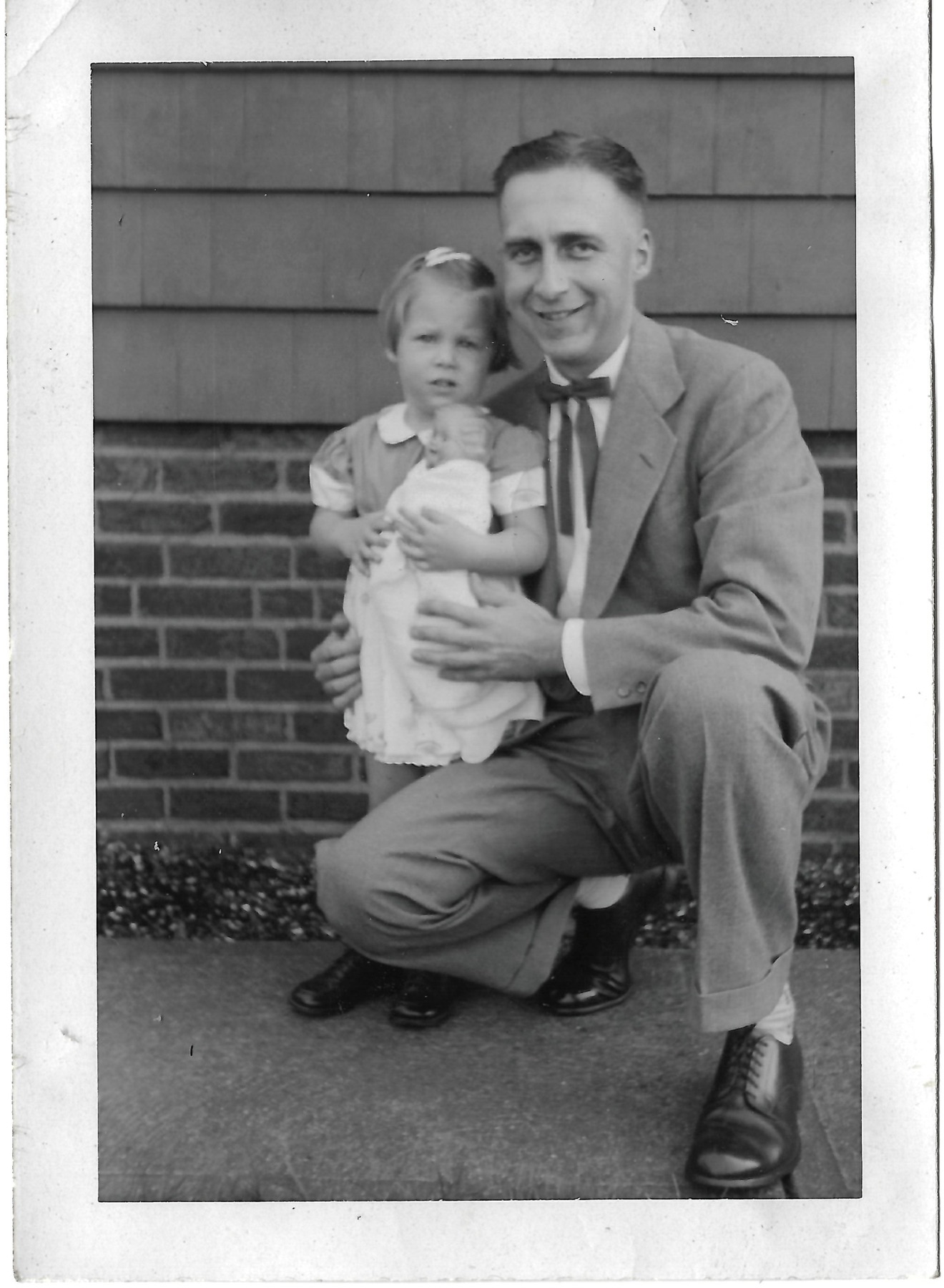 Betty with her father Jack