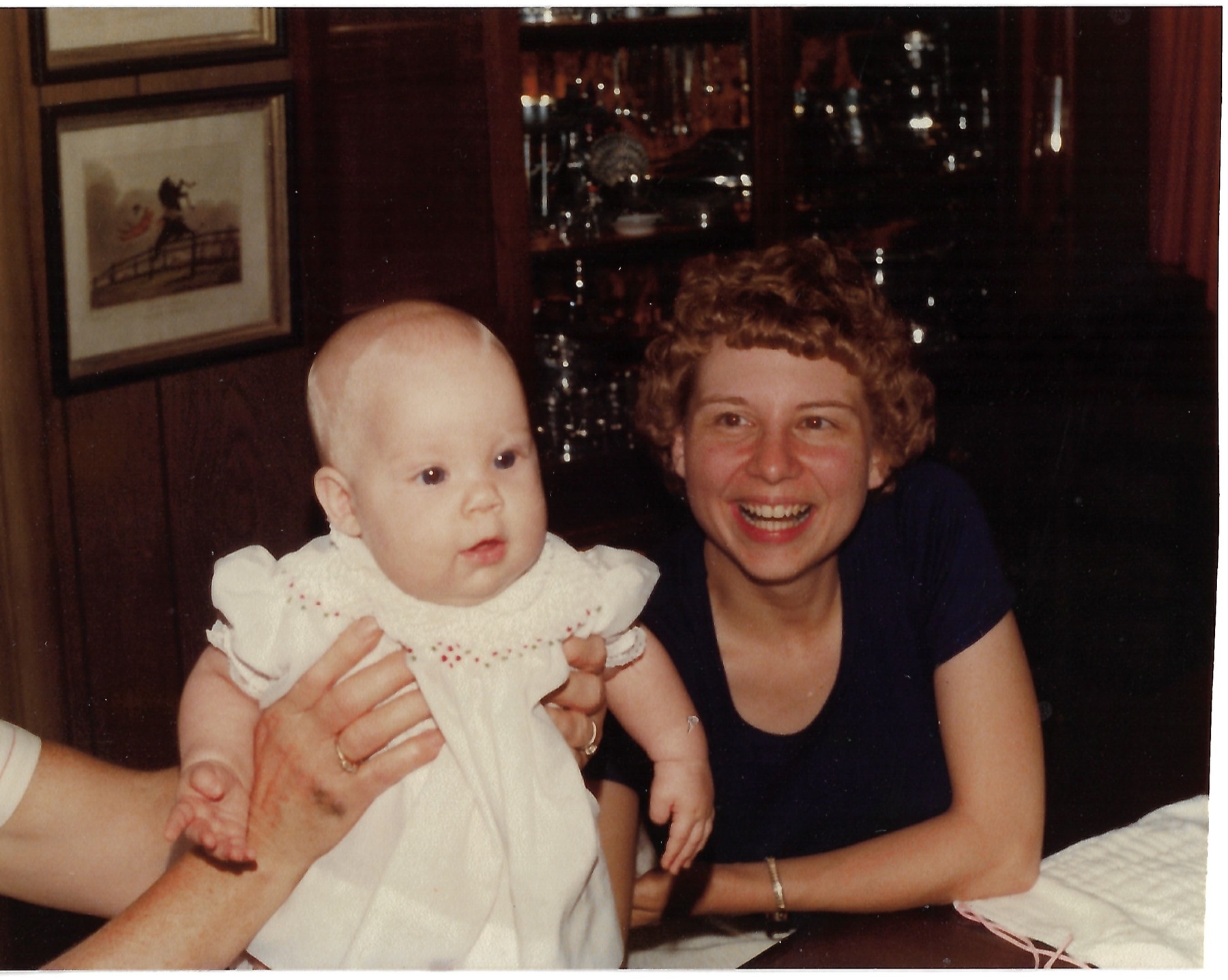 Betty and baby Eileen together