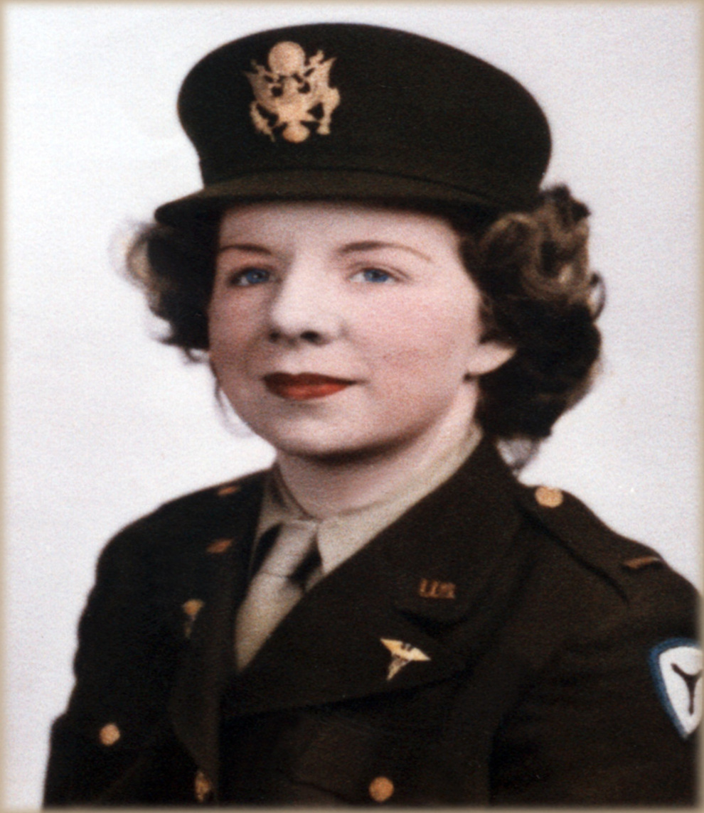 Regina “Jean” Newman in U.S. Army uniform